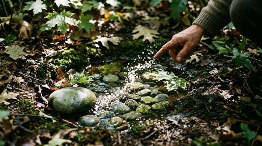 A glass of water bubbling with dissolving molecular hydrogen tablets, representing daily cellular hydration and wellness
