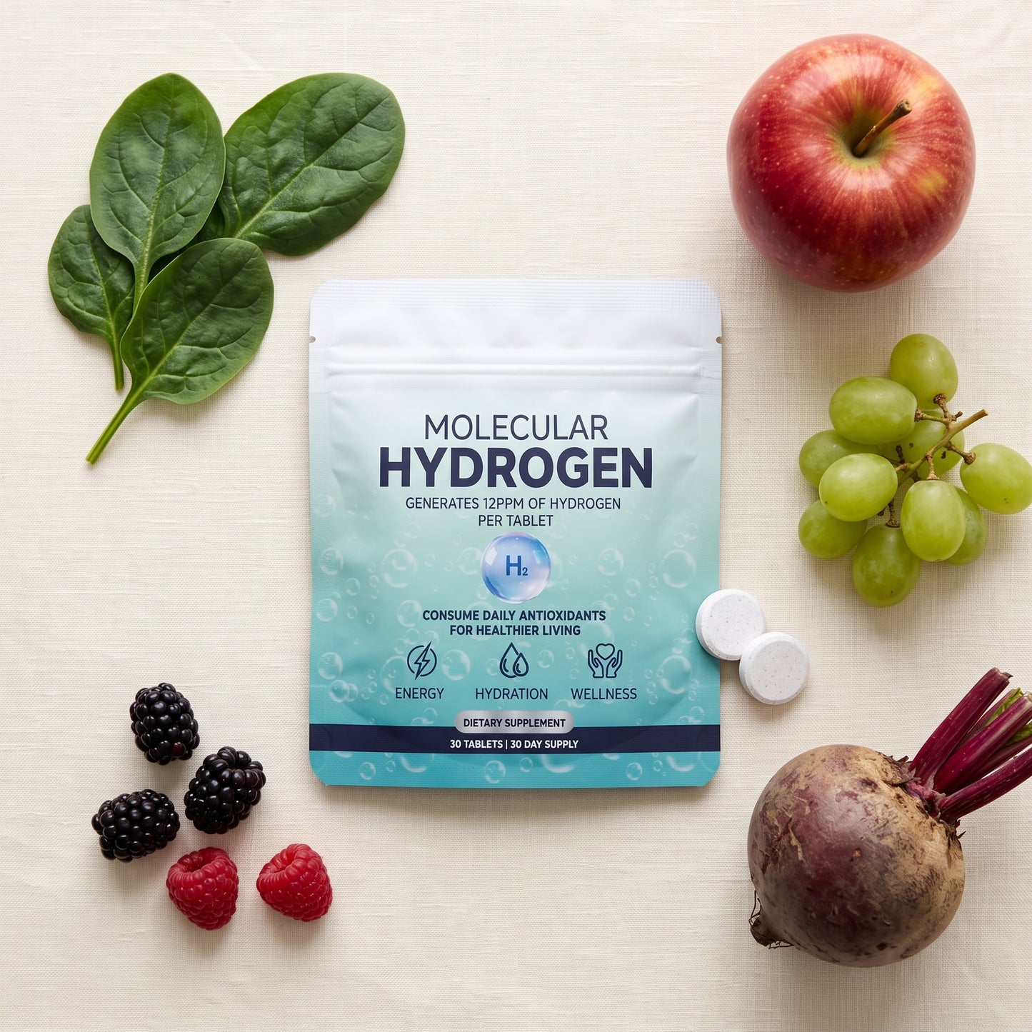 HALE Molecular Hydrogen Tablets